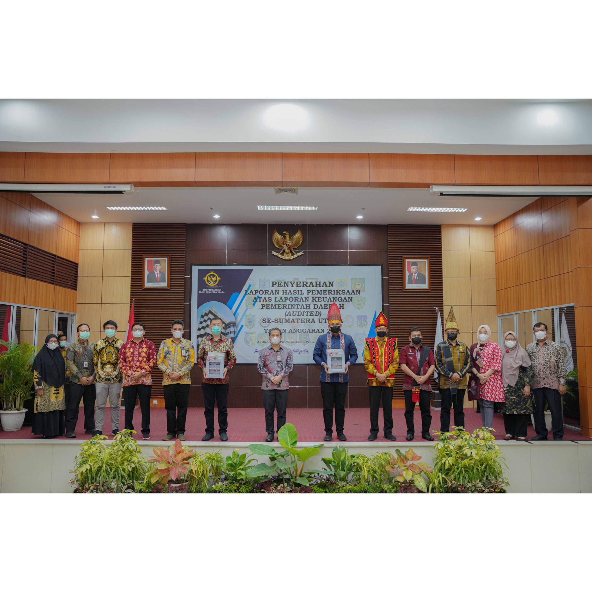 Pemko Medan kembali meraih predikat opini Wajar Tanpa Pengecualian (WTP) dari Badan Pemeriksa Keuangan (BKP) RI perwakilan Provinsi Sumatera Utara atas Laporan Keuangan Pemerintah Daerah (LKPD) Tahun Anggaran 2021